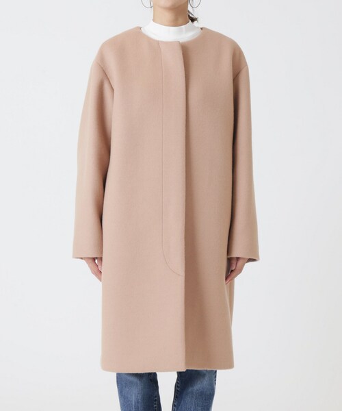 FRAMeWORK（フレームワーク）の「ノーカラーZIPコート◇（）」 - WEAR