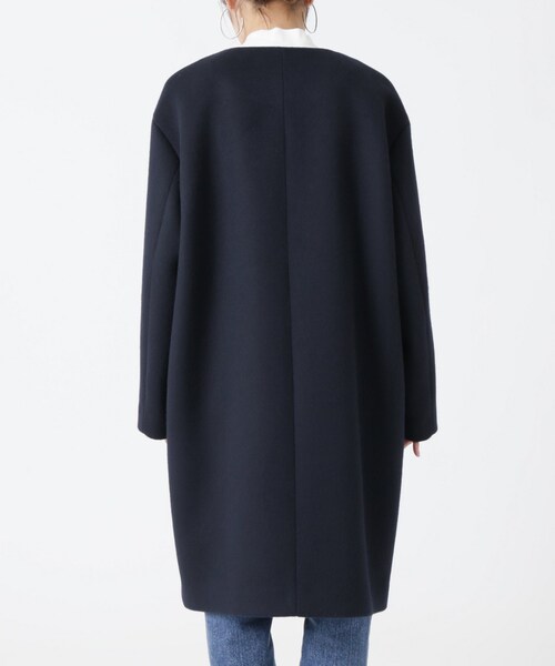 FRAMeWORK（フレームワーク）の「ノーカラーZIPコート◇（）」 - WEAR