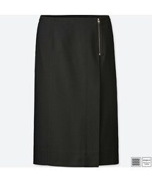 UNIQLO | ウールブレンドラップスカート(スカート)