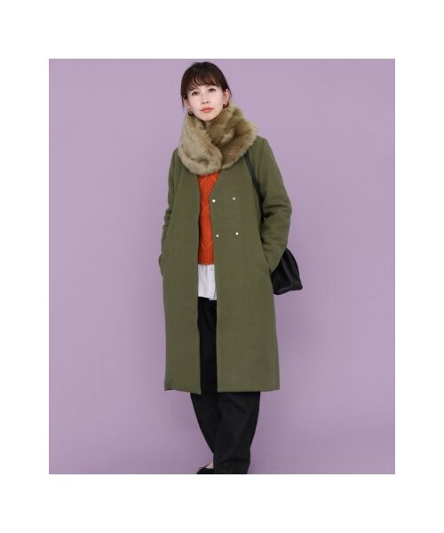 KBF（ケイビーエフ）の「【予約】ファーティペットコート（）」 - WEAR