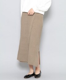 SENSE OF PLACE by URBAN RESEARCH | リブロングニットスカート(スカート)