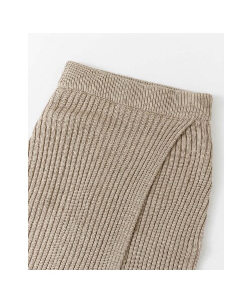 SENSE OF PLACE by URBAN RESEARCH（センスオブプレイスバイアーバンリサーチ）の「リブロングニットスカート（スカート・レディース・D.PURPLE/CHARCOAL/BEIGE・FREE）」の13枚目の写真