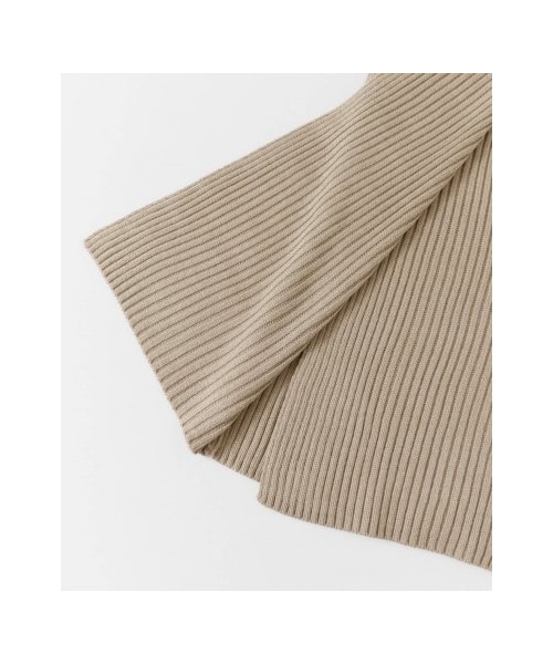 SENSE OF PLACE by URBAN RESEARCH（センスオブプレイスバイアーバンリサーチ）の「リブロングニットスカート（スカート・レディース・D.PURPLE/CHARCOAL/BEIGE・FREE）」の14枚目の写真