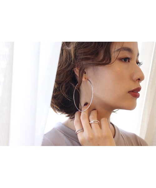 Handmade（ハンドメイド）の「ooawa pierce（リング・レディース・その他）」の3枚目の写真