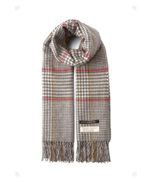 MAISON DE REEFUR（メゾンドリーファー）の「ロキャロンチェックストール（その他・レディース・Dark Green/Beige/Blue/Gray・F）」の5枚目の写真