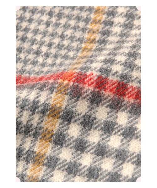 MAISON DE REEFUR（メゾンドリーファー）の「ロキャロンチェックストール（その他・レディース・Dark Green/Beige/Blue/Gray・F）」の7枚目の写真
