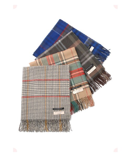 MAISON DE REEFUR（メゾンドリーファー）の「ロキャロンチェックストール（その他・レディース・Dark Green/Beige/Blue/Gray・F）」の8枚目の写真