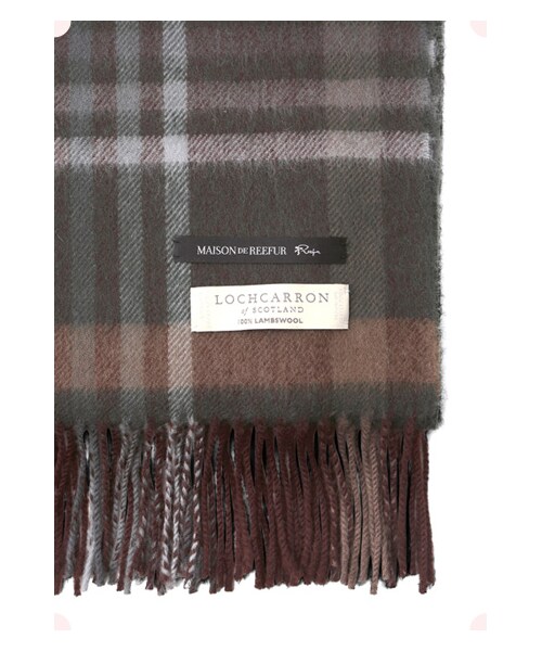 MAISON DE REEFUR（メゾンドリーファー）の「ロキャロンチェックストール（その他・レディース・Dark Green/Beige/Blue/Gray・F）」の16枚目の写真