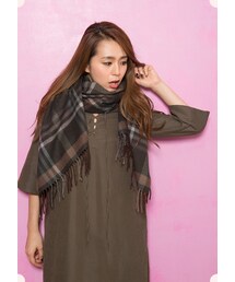 MAISON DE REEFUR | ロキャロンチェックストール(その他)