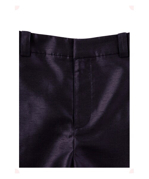 MAISON DE REEFUR（メゾンドリーファー）の「シャンタンショートパンツ（その他・レディース・Silver/Purple/Cassis・36/38）」の5枚目の写真