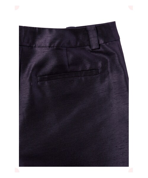 MAISON DE REEFUR（メゾンドリーファー）の「シャンタンショートパンツ（その他・レディース・Silver/Purple/Cassis・36/38）」の8枚目の写真