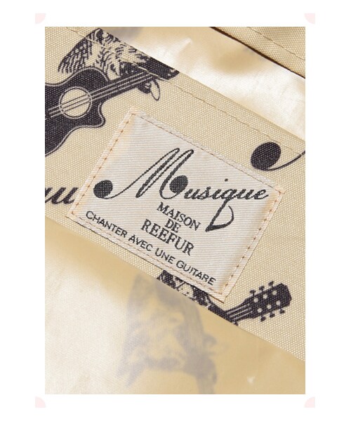 MAISON DE REEFUR（メゾンドリーファー）の「ミュージックトートバッグ（その他・レディース・Monogram・F）」の6枚目の写真