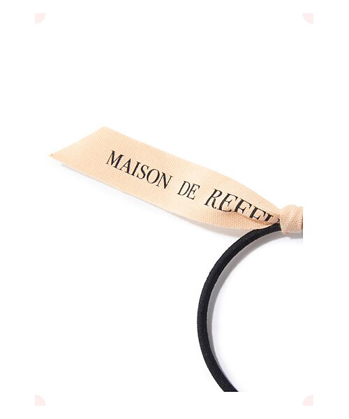 MAISON DE REEFUR（メゾンドリーファー）の「ロゴリボンヘアゴム（その他・レディース・Light Pink Cat/Light Pink Name/Black Cat/Black Name/Samon Pink Cat/Samon Pink Name・M）」の15枚目の写真