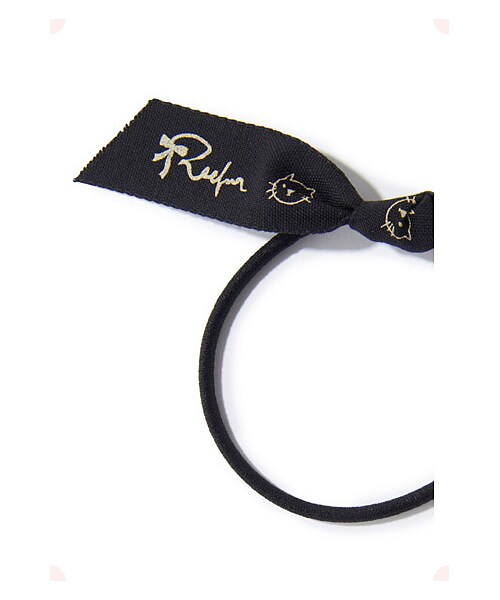 MAISON DE REEFUR（メゾンドリーファー）の「ロゴリボンヘアゴム（その他・レディース・Light Pink Cat/Light Pink Name/Black Cat/Black Name/Samon Pink Cat/Samon Pink Name・M）」の9枚目の写真