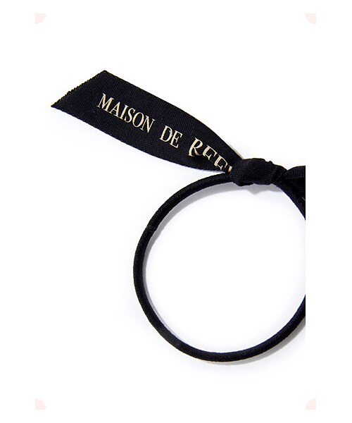 MAISON DE REEFUR（メゾンドリーファー）の「ロゴリボンヘアゴム（その他・レディース・Light Pink Cat/Light Pink Name/Black Cat/Black Name/Samon Pink Cat/Samon Pink Name・M）」の7枚目の写真
