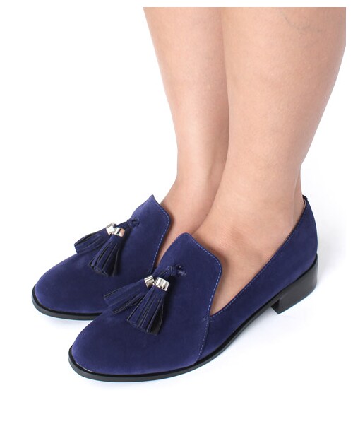 RANDA(ランダ)の「【再値下げ★28%OFF】タッセルローファー/AS3095(ヒール0-3cm・レディース・ベージュ/ブラック/ブルー・L/M/S/LL)」の9枚目の写真