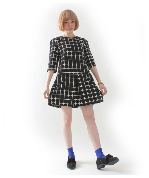 RANDA（ランダ）の「【再値下げ★28%OFF】スタッズリボンローファー/ES3086（ヒール0-3cm・レディース・ネイビー/ピンク/ベージュ/ブラック・L/M/S/LL）」の12枚目の写真