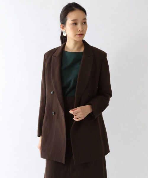 Chaos（カオス）の「Wリネンヘリンボンジャケット（）」 - WEAR