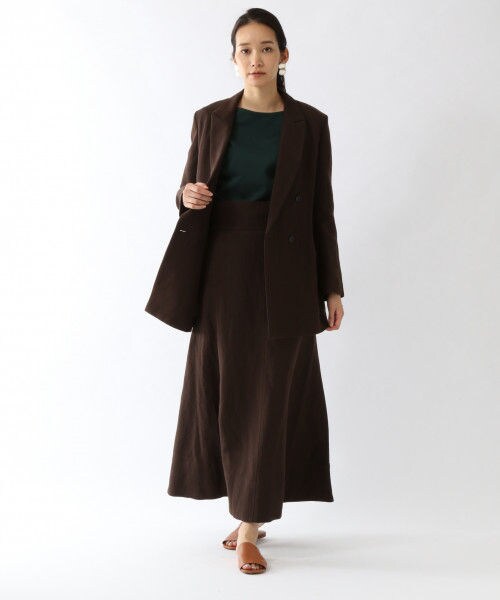 Chaos（カオス）の「ダブルリネンヘリンボンスカート（）」 - WEAR