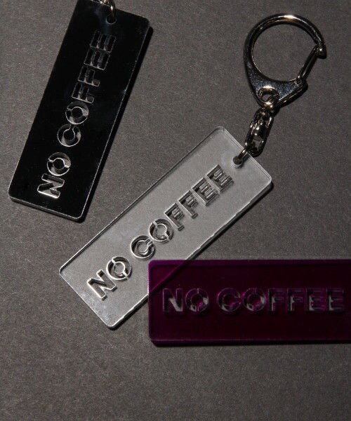HARE(ハレ)の「HARE×NO COFFEE コラボキーチェーン(ファッション雑貨・クリア/ブラック/パープル)」の4枚目の写真