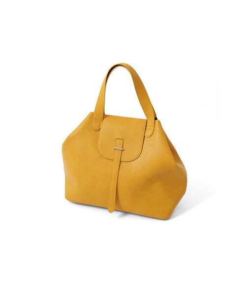 KBF（ケイビーエフ）の「変形トートバッグ（バッグ・レディース・イエロー/ベージュ/ブラック/ライトグレー・one）」の13枚目の写真