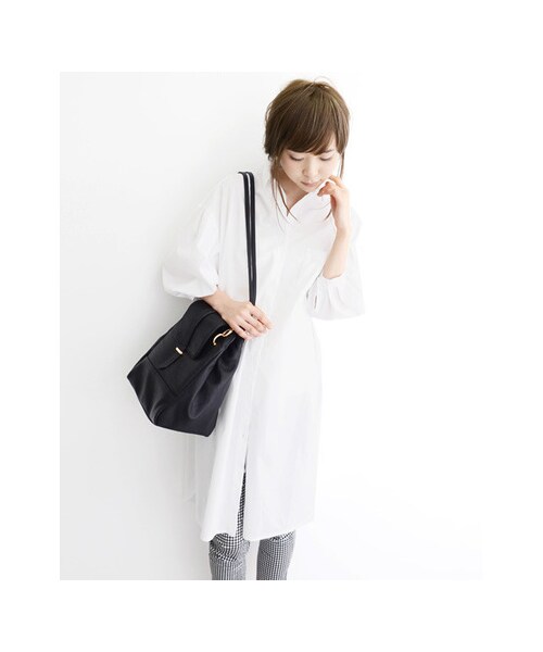 KBF(ケイビーエフ)の「KBF+ 3Wayミニバッグ(バッグ・レディース・ブラック/グレージュ・one)」の11枚目の写真