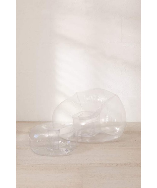 no brand(ノーブランド)の「Trixie Inflatable Chair(家具・Clear/Gold/Silver・One Size)」の5枚目の写真