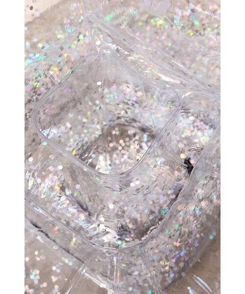 no brand(ノーブランド)の「Trixie Inflatable Chair(家具・Clear/Gold/Silver・One Size)」の7枚目の写真