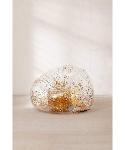 no brand(ノーブランド)の「Trixie Inflatable Chair(家具・Clear/Gold/Silver・One Size)」の6枚目の写真