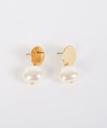 D&B By DABAGIRL | 淡水パールドロップピアス(ピアス（両耳用）)
