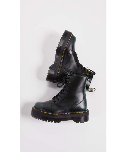 Dr. Martens（ドクターマーチン）の「Dr. Martens Jadon 8 Eye Boots（ブーツ・レディース・Green・7/8/9/10/11）」の4枚目の写真