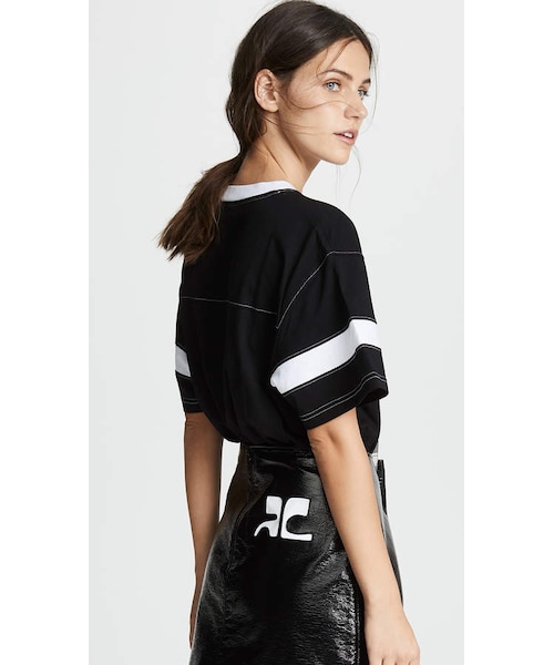 courreges（クレージュ）の「Courreges Oversized Logo T-Shirt