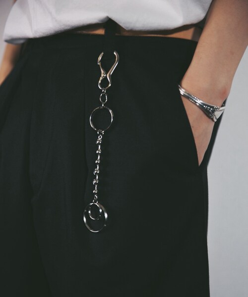 LIDNM(リドム)の「BALL CHAIN KEY RING(チャーム・メンズ・シルバー・F)」の8枚目の写真