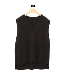 Dailyabout | Vネックルーズニットベスト(ベスト)