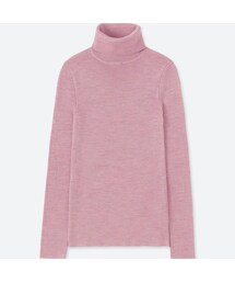 UNIQLO | エクストラファインメリノリブタートルネックセーター（長袖）(ニット/セーター)