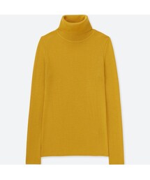 UNIQLO | エクストラファインメリノリブタートルネックセーター（長袖）(ニット/セーター)
