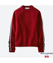 UNIQLO | エクストラファインメリノラインセーター（長袖）(ニット/セーター)