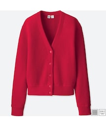 UNIQLO | ウールVネックカーディガン（長袖）(カーディガン/ボレロ)