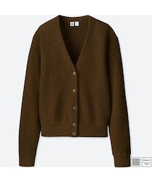 UNIQLO | ウールVネックカーディガン（長袖）(カーディガン/ボレロ)