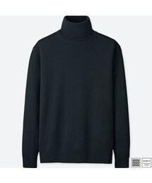 UNIQLO | エクストラファインメリノタートルネックセーター（長袖）(ニット/セーター)