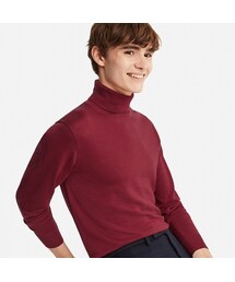 UNIQLO | エクストラファインメリノタートルネックセーター（長袖）(ニット/セーター)