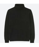 ユニクロ | プレミアムラムタートルネックセーター（長袖）(針織衫)