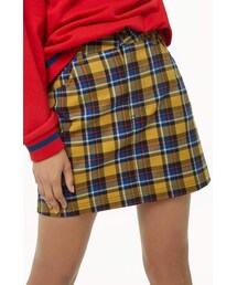 FOREVER 21 | Forever 21 Plaid A-Line Mini Skirt(スカート)
