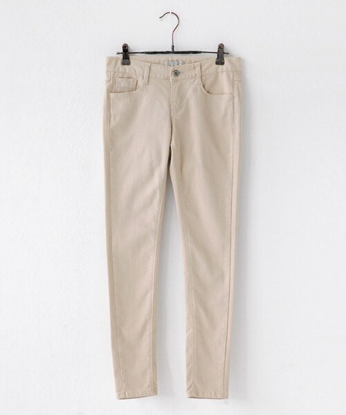 DHOLIC（ディーホリック）の「スパンデックス混紡スキニーコットンパンツ（その他パンツ・レディース・ブラック/ピンク/イエロー/ホワイト/ブルー/ベージュ・25/26/27/28/29/30）」の3枚目の写真