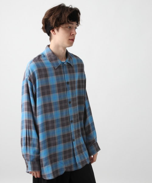 HARE（ハレ）の「BIGタータンチェックシャツ（）」 - WEAR