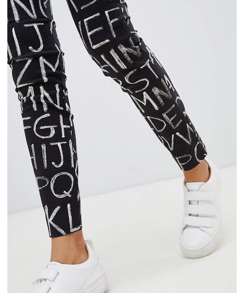 moschino alphabet jeans