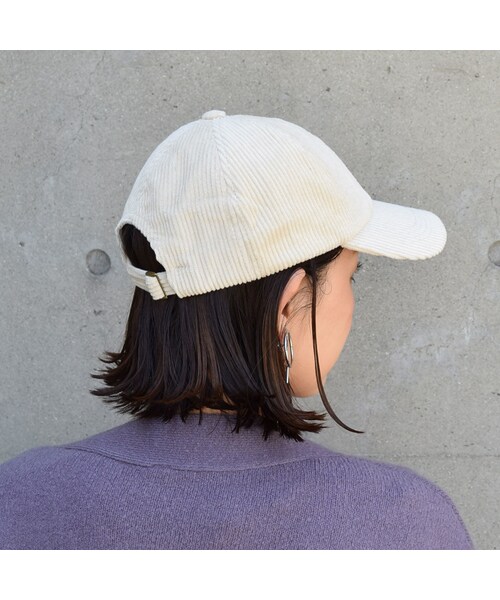 no brand（ノーブランド）の「コーデュロイCAP（キャップ・レディース・その他）」の3枚目の写真