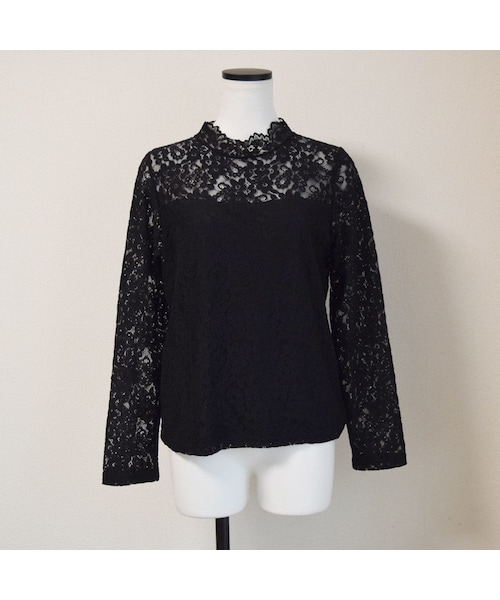 no brand（ノーブランド）の「シースルーレースBL（シャツ/ブラウス・レディース・その他）」の3枚目の写真