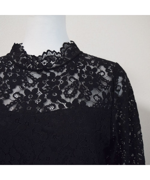 no brand（ノーブランド）の「シースルーレースBL（シャツ/ブラウス・レディース・その他）」の4枚目の写真