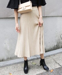 DHOLIC | プリーツニットスカート(スカート)